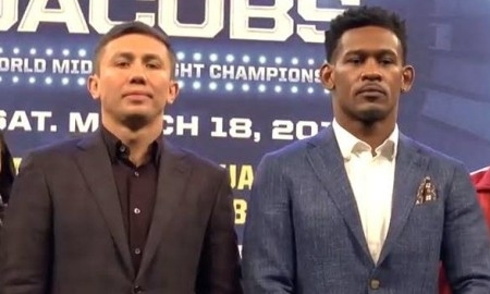 Стало известно точное время начала боя Головкин — Джейкобс