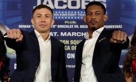 Бой Головкин — Джейкобс покажут на большом экране в Астане