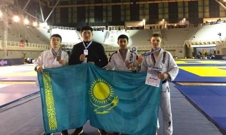 Казахстанская «молодежка» завоевала награды на чемпионате мира по джиу-джитсу в Афинах