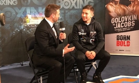 Головкин прибыл на арену Madison Square Garden