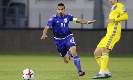 Казахстан пропустил третий гол от Кипра