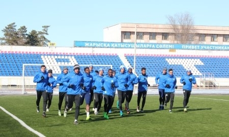 «Иртыш» возобновил тренировки после выходных