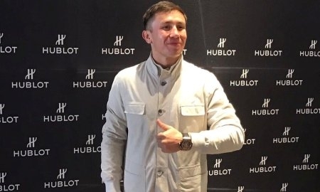 Головкин принял участие в презентации Hublot
