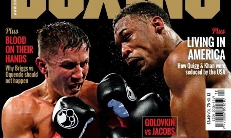 Головкин и Джейкобс попали на обложку старейшего журнала о боксе