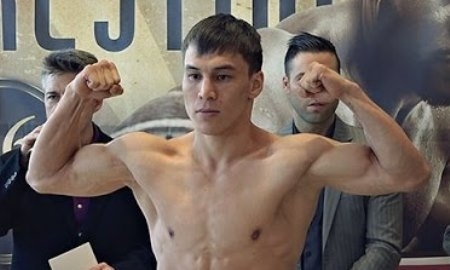 Джукембаев готовится к выходу на ринг 6 апреля