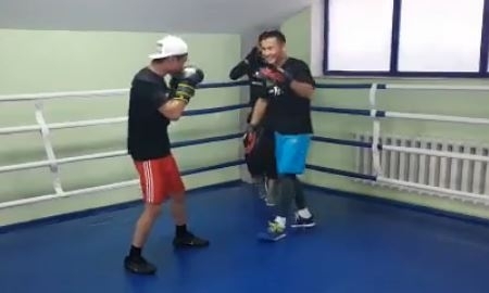 Звезда эстрады тренируется под руководством Ислама