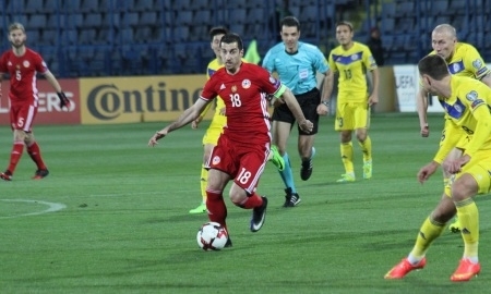 Статистика матча отбора чемпионата мира-2018 Армения — Казахстан 2:0
