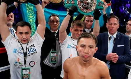 <strong>Команда Головкина поделилась новостями о бое с Сондерсом в Астане</strong>