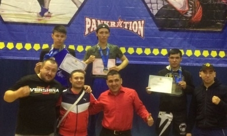 Чемпионы РК по панкратиону и грэпплингу поднялись на пьедестал в Караганде