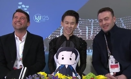 Тен стал девятым по результатам короткой программы чемпионата мира