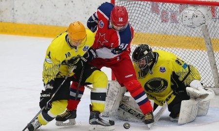 Фоторепортаж матча плей-офф ВХЛ «Звезда» — «Сарыарка» 0:1