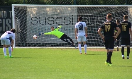 Фоторепортаж с товарищеского матча «Окжетпес» — «Колос» 1:2