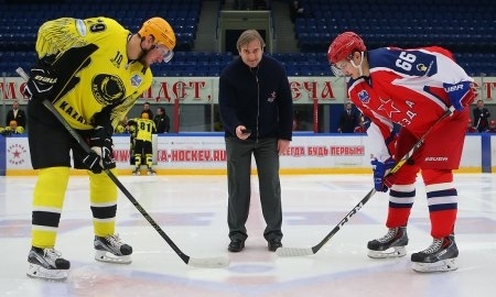 Фоторепортаж с матча плей-офф ВХЛ «Звезда» — «Сарыарка» 2:3 ОТ