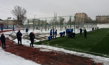 Фоторепортаж с тренировки «Тараза»
