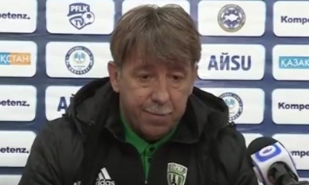 Видео послематчевой пресс-конференции игры Премьер-Лиги «Ордабасы» — «Атырау» 1:1