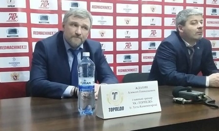 Видео послематчевой пресс-конференции игры плей-офф ВХЛ «Торпедо» — «Динамо» Санкт-Петербург 2:3