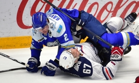 Фоторепортаж с матча плей-офф КХЛ «Барыс» — «Металлург» Магнитогорск 3:5