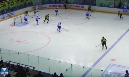 Видеообзор матча плей-офф ВХЛ «Сарыарка» — «Зауралье» 2:3 ОТ