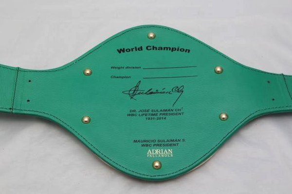 WBC показал специальный пояс к бою Головкин — Джейкобс