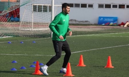 Фоторепортаж с тренировки «Атырау» перед матчем с «Иртышом»