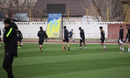 Видео тренировки «Кайрата» перед игрой с «Таразом»
