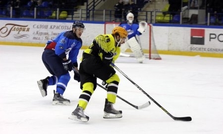 Фоторепортаж с матча плей-офф КХЛ «Зауралье» — «Сарыарка» 3:1