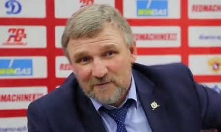 Видео послематчевой пресс-конференции игры плей-офф ВХЛ «Динамо» Санкт-Петербург — «Торпедо» 5:1