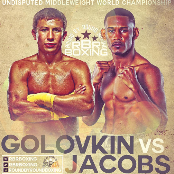 Опубликована очередная афиша к бою Головкин — Джейкобс