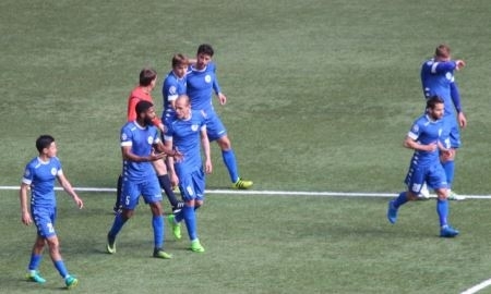 Фоторепортаж с матча Премьер-Лиги «Окжетпес» — «Тобол» 1:0