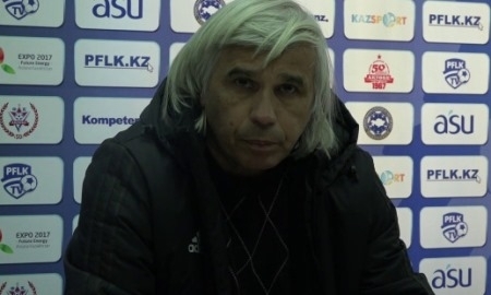 Видео послематчевой пресс-конференции Петрушина игры Премьер-Лиги «Актобе» — «Ордабасы» 0:1