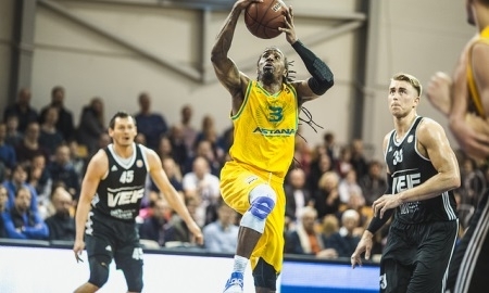 Фоторепортаж с матча ВТБ ВЭФ — «Астана» 73:62