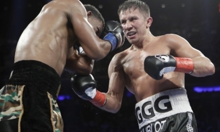 Фоторепортаж с боя Головкин — Джейкобс
