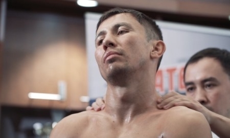 Видео закулисья боя Головкин — Джейкобс