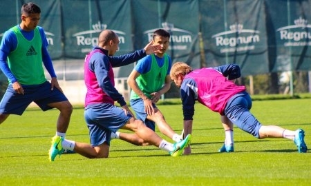 Фоторепортаж с тренировки «Жетысу» на УТС