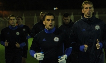 Сборная Казахстана провела первую тренировку на Кипре