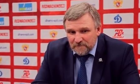 Видео послематчевой пресс-конференции игры ВХЛ «Динамо» Санкт-Петербург — «Торпедо» 4:3 ОТ
