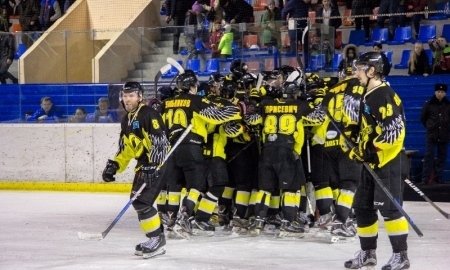 Фоторепортаж с матча плей-офф чемпионата РК «Темиртау» — «Бейбарыс» 3:2