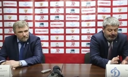 Видео послематчевой пресс-конференции игры плей-офф ВХЛ «Торпедо» — «Динамо» Санкт-Петербург 5:2