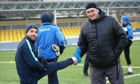 Фоторепортаж с тренировки «Окжетпеса» в Астане
