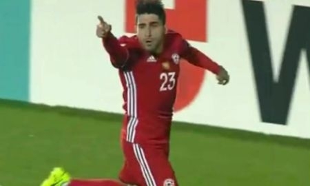 Видео гола Озбилиза матча отбора чемпионата мира-2018 Армения — Казахстан 2:0