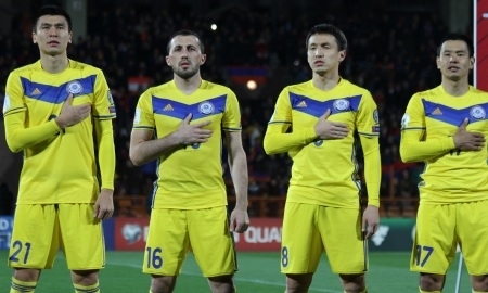 Фоторепортаж матча отбора чемпионата мира-2018 Армения — Казахстан 2:0