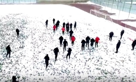 Видео тренировки «Актобе»