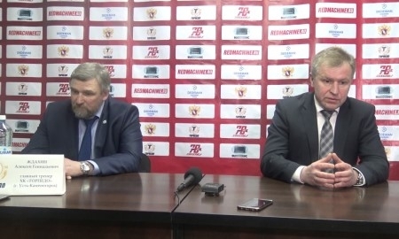 Видео послематчевой пресс-конференции игры плей-офф ВХЛ «Торпедо» — «Рубин» 4:1
