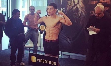 Джукембаев и Хусаинов прошли взвешивание перед боями в Канаде