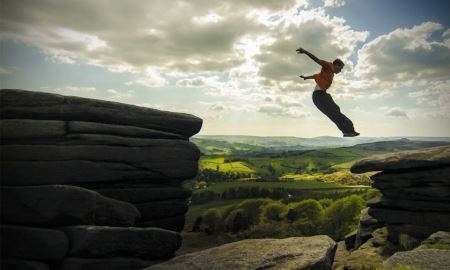 В Казахстане набирает популярность паркур-марафон