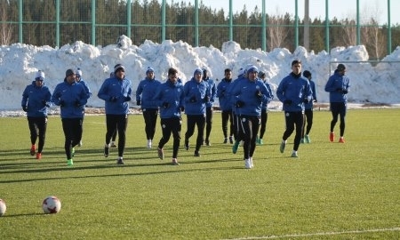 «Иртыш» провел предыгровую тренировку в Щучинске