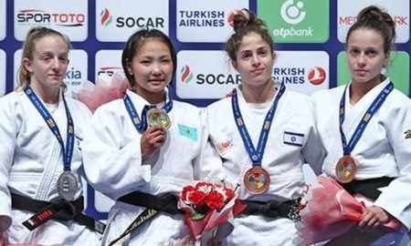 Казахстанские дзюдоисты завоевали два «золота» на «Grand Prix» в Анталии