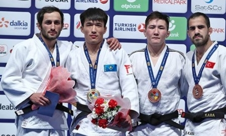 Казахстанские дзюдоисты заработали очки рейтинга IJF