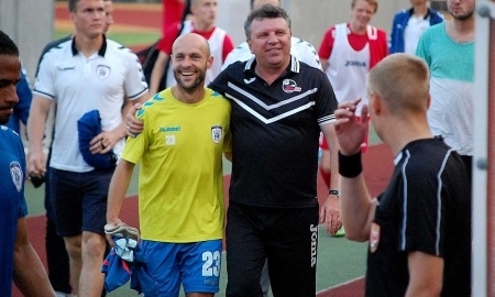 Команда Чебурина вышла на второе место в чемпионате Литвы