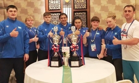 Казахстанские тяжелоатлеты заняли третье общекомандное место на юношеском чемпионате мира